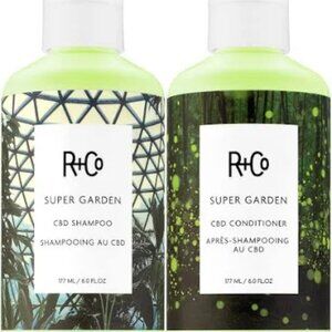 R+Co Super Garden Shampoo + Conditioner Set 6 Oz each